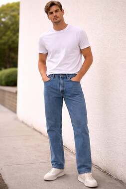 Vintage Levi's 501 Original Fit Straight Leg Jeans W36 L32 Blue Wash
